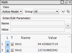 Rectangle dimensions